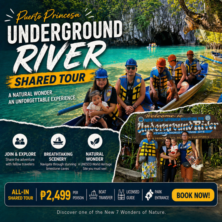 Puerto Princesa Underground River Tour