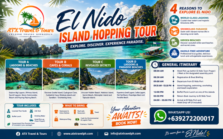 El Nido Adventure – Shared Island Hopping