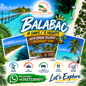 BALABAC: 4D3N Island Tour & Onok Island Overnight Experience