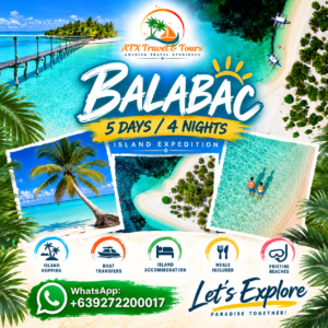 BALABAC: Ultimate Island Adventure – 5 Days & 4 Nights