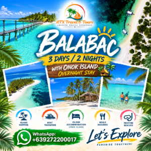 BALABAC: 3D2N Island Tour & Onok Island Overnight Experience
